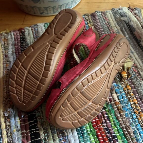 Elegant Pink Floral Women's Sandals Size 39/8 - Picture 5 of 16